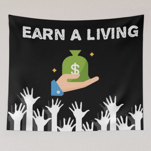 Item preview, Earn a living designed and sold by Rritu.