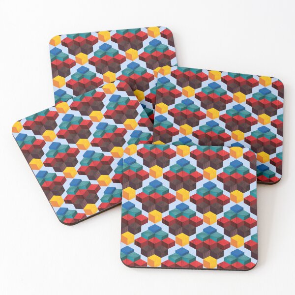 Item preview, Isometric Cubes Essential designed and sold by psquare17.