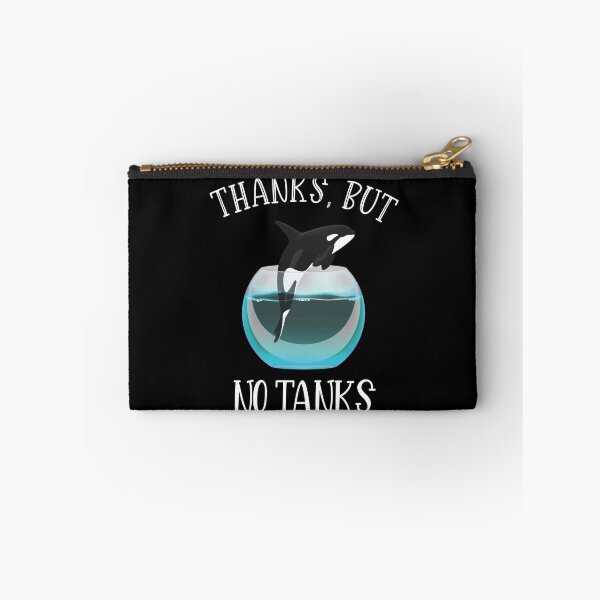 Item preview, Orca Killer Whale Sea Ocean Orca Lover Thanks, But No Tanks designed and sold by sweetheartistic.