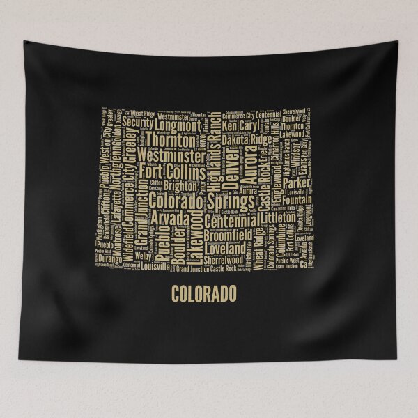 Item preview, Colorado - University Colors designed and sold by stateofmine.