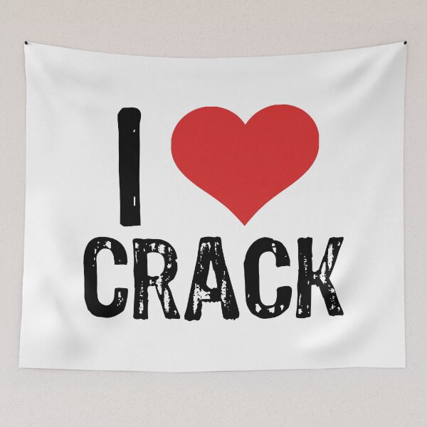 Item preview, I Love Crack designed and sold by The "I Love Everything" Shop.