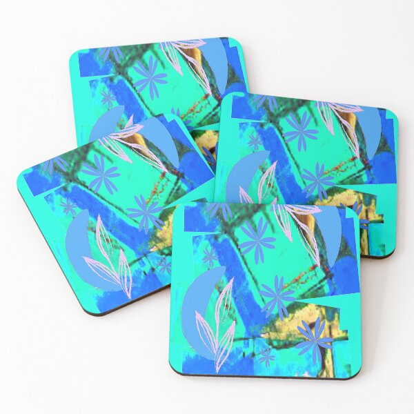Item preview, Floral Graphic Vibrant Abstraction, NR 3, Graphic Psychedelic Abstract Art, Inspired by Nature-floral abstract art designed and sold by Adri Barnard.