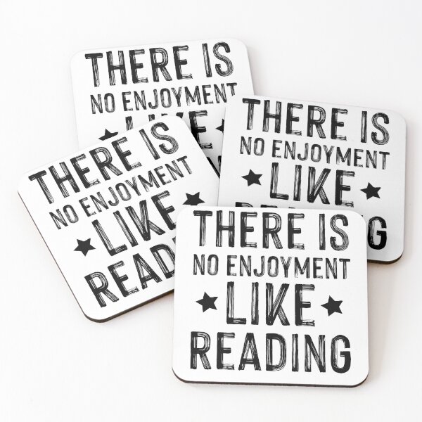 Item preview, There Is No Enjoyment Like Reading , Inspiring Quote designed and sold by Noussairox.
