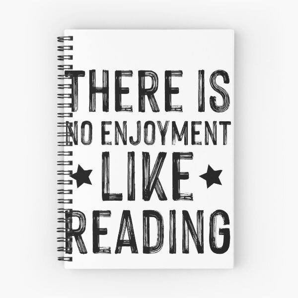 Item preview, There Is No Enjoyment Like Reading , Inspiring Quote designed and sold by Noussairox.