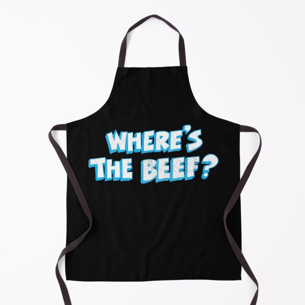 Item preview, WHERE'S THE BEEF? - vintage retro fast food meat lovers designed and sold by Killer-Shirts.