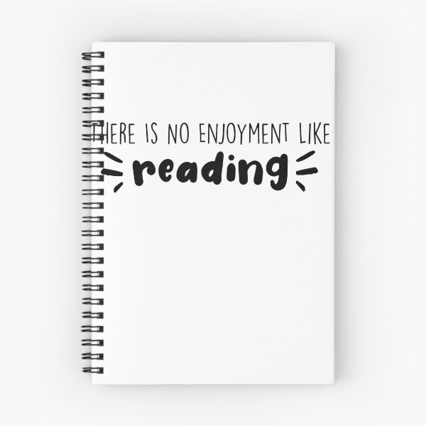 Item preview, There Is No Enjoyment Like Reading , Inspiring Quote designed and sold by Noussairox.