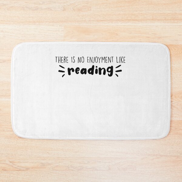 Item preview, There Is No Enjoyment Like Reading , Inspiring Quote designed and sold by Noussairox.