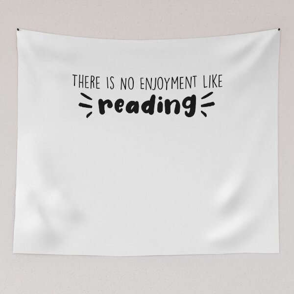 Item preview, There Is No Enjoyment Like Reading , Inspiring Quote designed and sold by Noussairox.