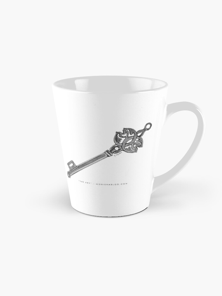 Thumbnail 1 of 4, Coffee Mug, THE KEY Logo designed and sold by MonishaBlog.