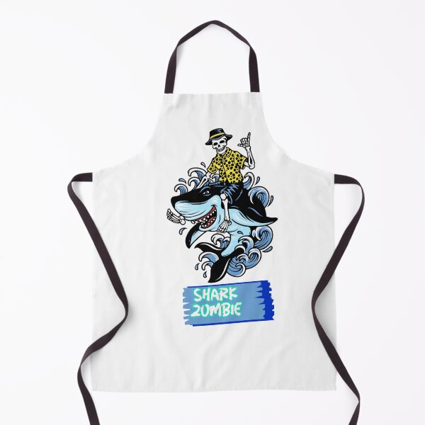 Item preview, Funny Zombie Shark Design designed and sold by VandJStore.