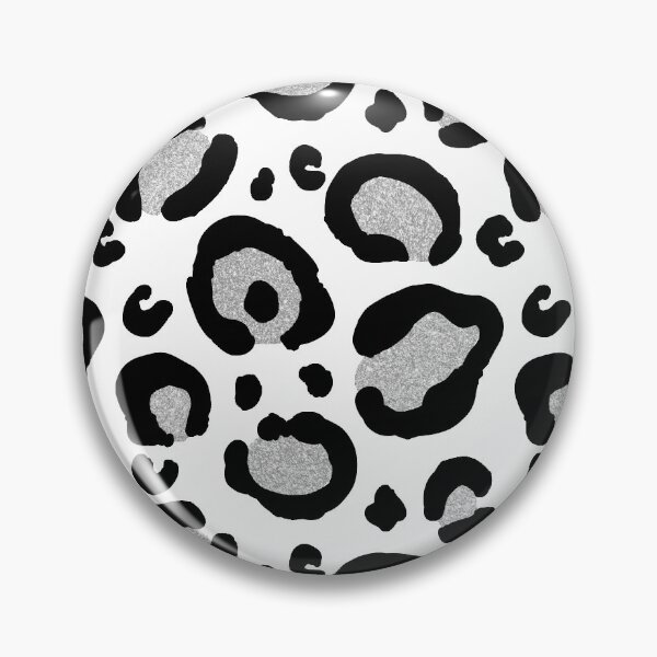 Item preview, Glam Gray Leopard Print designed and sold by Julie Erin Designs.