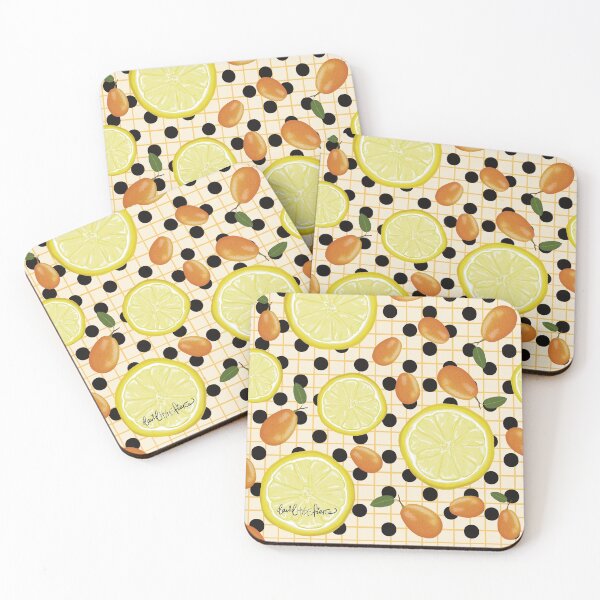 Item preview, Fierce Fruit - Kitchen Decor - Lemons and Kumquats - Citrus Lovers - Yellow and Orange designed and sold by davidhydefierce.
