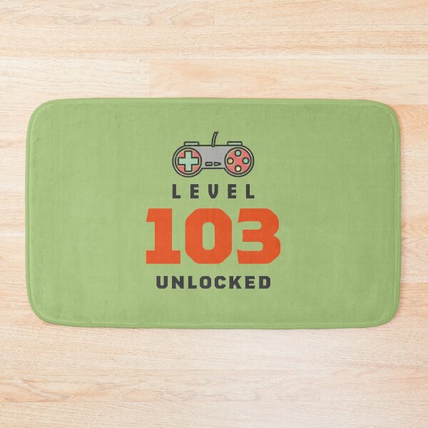 Item preview, Level 103 Unlocked Retro, Funny Video Gamer 103rd Birthday Gift, 103 Years Old Vintage designed and sold by Boom-llqb.