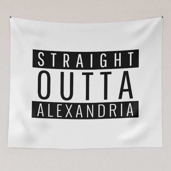 Item preview, Straight Outta Alexandria  designed and sold by Teelogic.