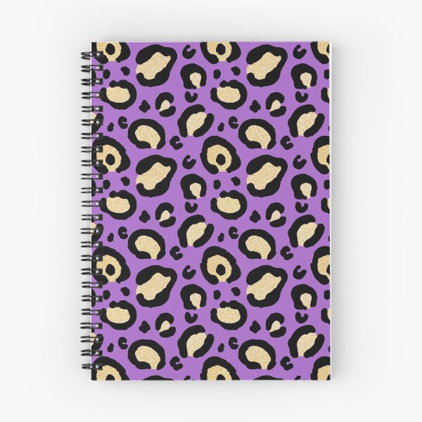 Item preview, Purple and Gold Leopard Print designed and sold by Julie Erin Designs.