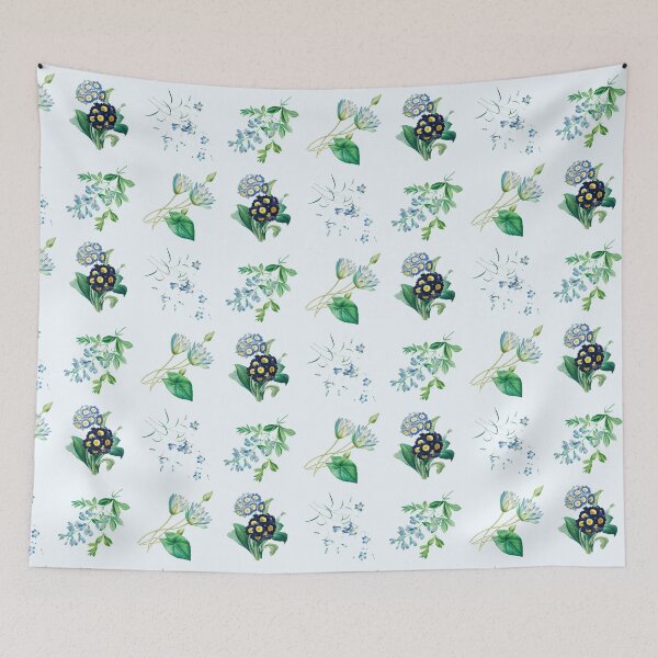 Item preview, Vintage Blue Roses Sticker Pack designed and sold by DaphneKstudio .
