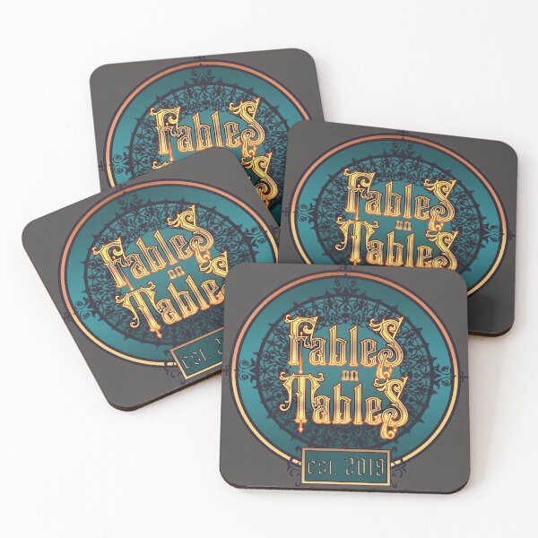 Item preview, Fables on Tables 2021 logo (with date) designed and sold by JL HT.