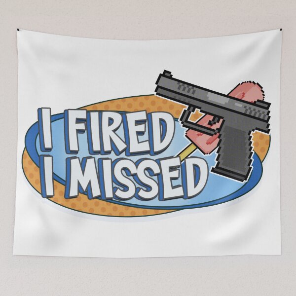 Item preview, I Fired I Missed - Game Grumps Fandom designed and sold by elevens.