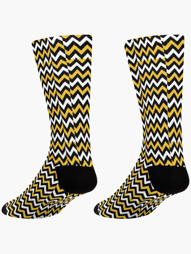 Thumbnail 4 of 5, Socks, (Bee pattern) designed and sold by Patternsonly.