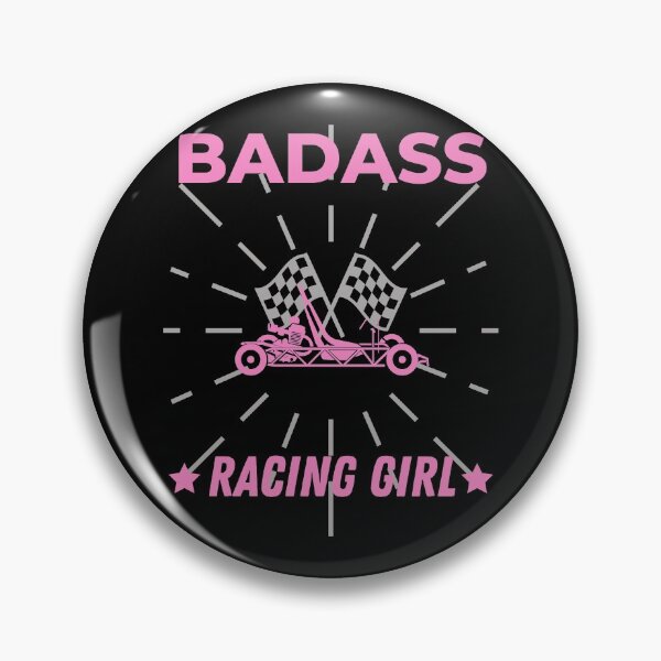 Item preview, Badass Go Kart Racing Girl designed and sold by Kahume.