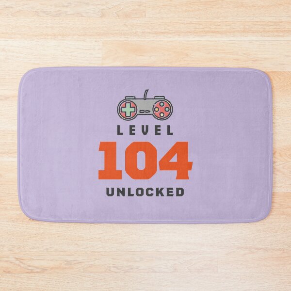 Item preview, Level 104 Unlocked Retro, Funny Video Gamer 104th Birthday Gift, 104 Years Old Vintage designed and sold by Boom-llqb.