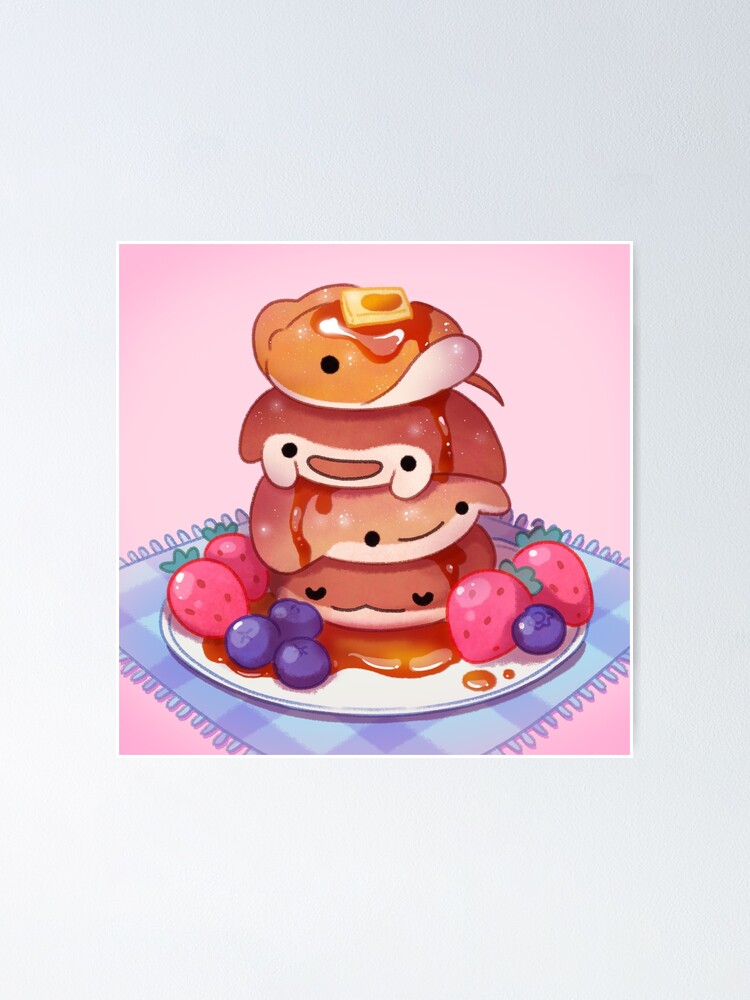 Alternate view of Fluffy sea pancakes Poster