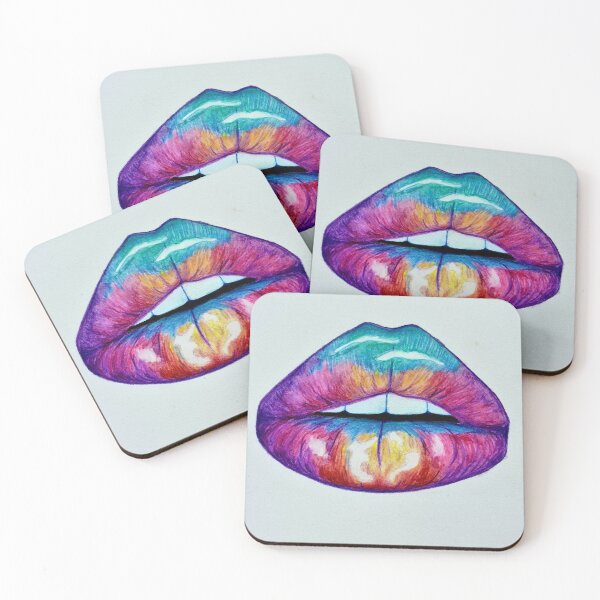 Item preview, There's a rainbow on her lips designed and sold by HannahJWY.