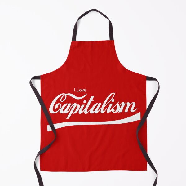 Item preview, I Love Capitalism - Anti Woke - Funny Conservative Capitalism Stickers designed and sold by WeAreRightStore.