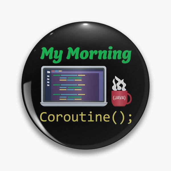 Item preview, My Morning Coroutine designed and sold by TCompton4.