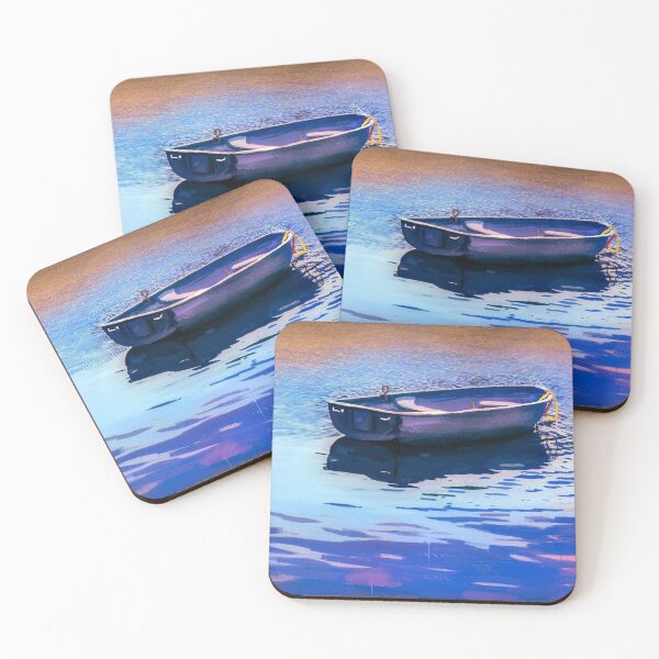 Item preview, Boat in the Water Late in the Day designed and sold by kenmo.