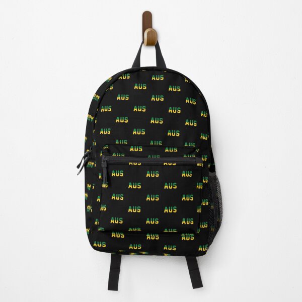 Item preview, AUS (Australia) Green / Gold / Black Background designed and sold by PEK1787.