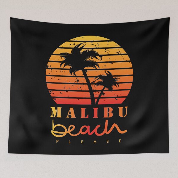 Item preview, Malibu Beach California PLEASE designed and sold by SportsT-Shirts.