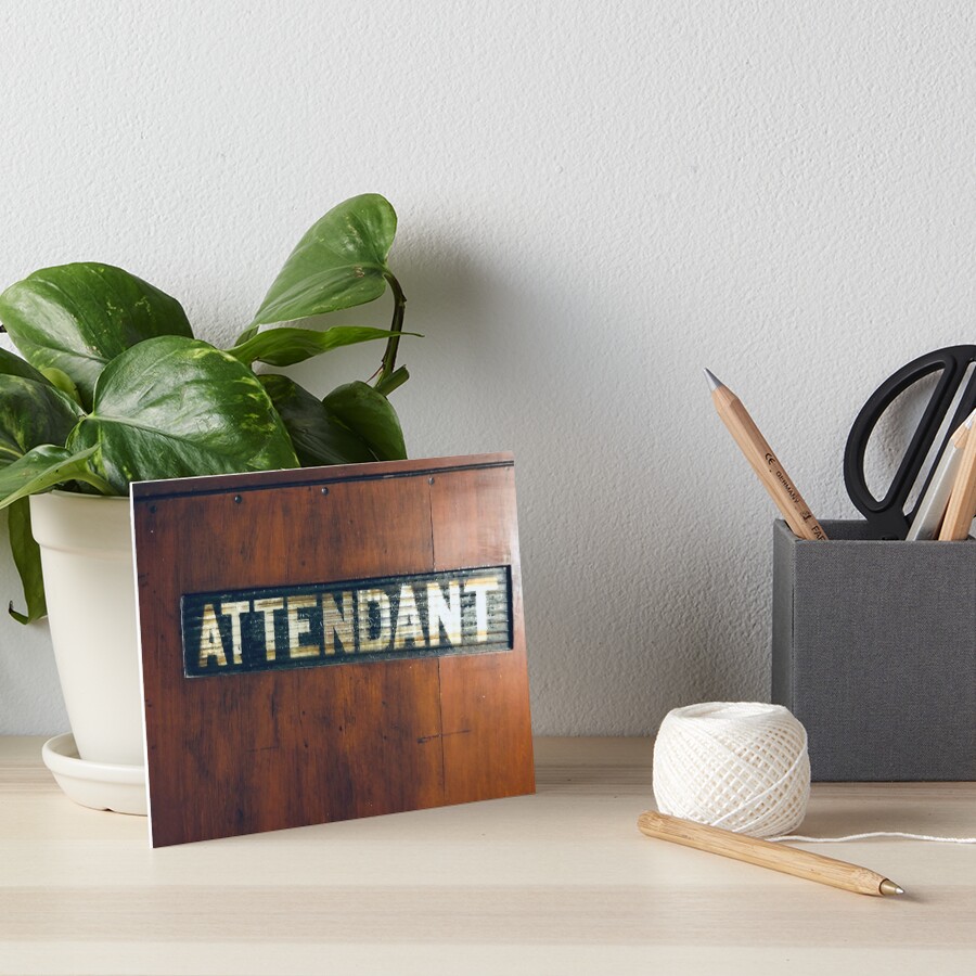 Item preview, Art Board Print designed and sold by Butlin.