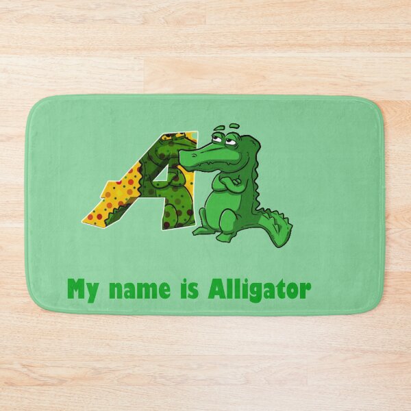 Item preview, My name is Alligator starting with the letter A designed and sold by mostheristore.