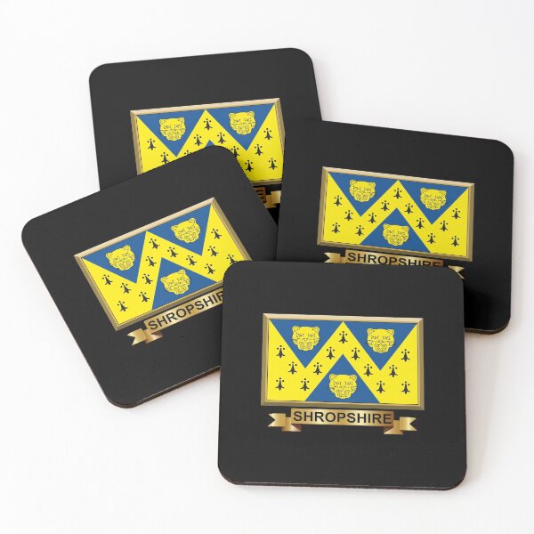Item preview, Shropshire Flag Gifts, Masks, Stickers & Products (N) designed and sold by mpodger.