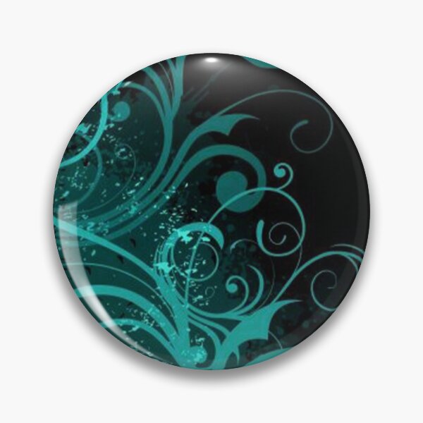 Item preview, Stylish Abstract Floral Design - Turquoise designed and sold by NexusArts.