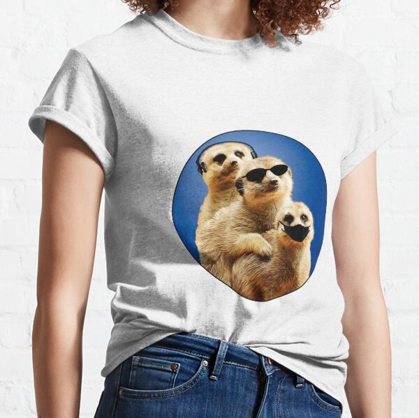 Meerkats here-see-speak no evil Classic T-Shirt