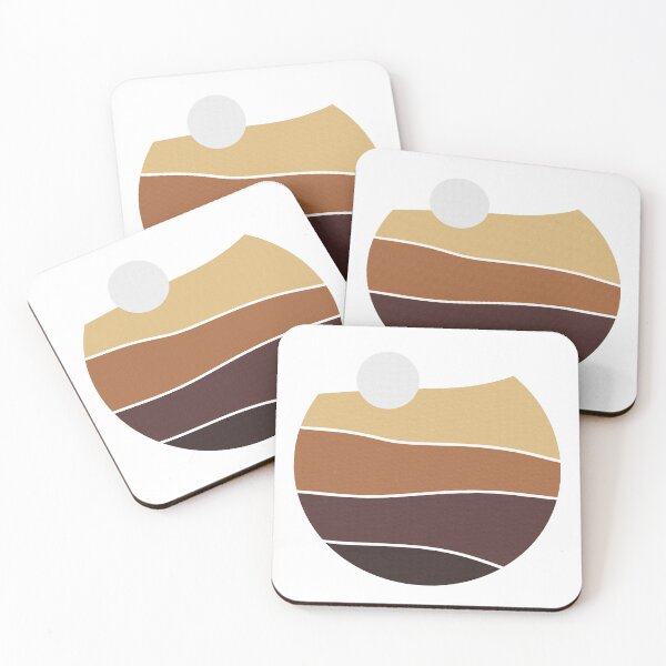 Item preview, Contemporary Brown Sunset designed and sold by GlowinUp Shop.