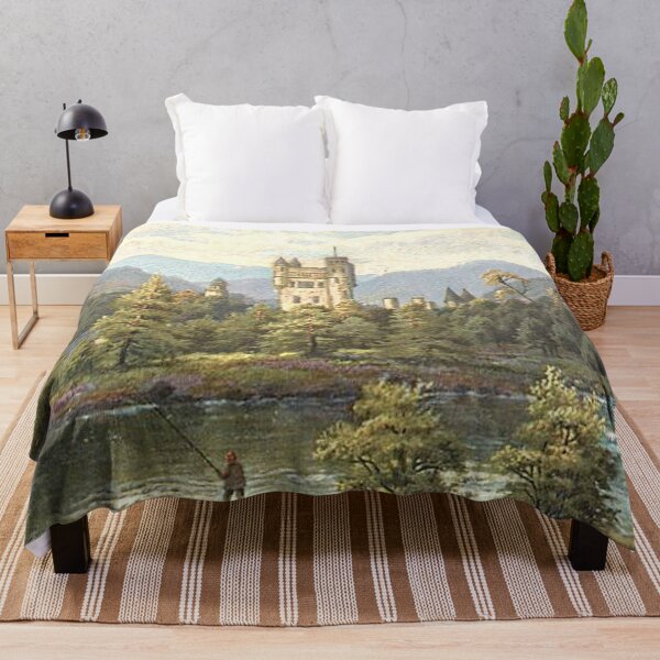 Item preview, Vintage Illustration of Balmoral Castle, Royal Deeside designed and sold by yourscotland.