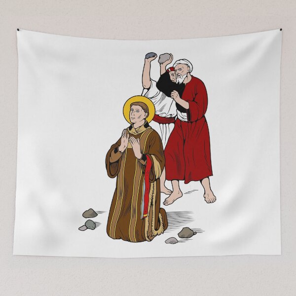Item preview, ST STEPHEN, FIRST MARTYR  designed and sold by CatholicSaints.