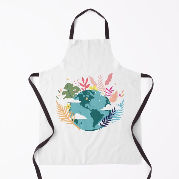 Item preview, Earth with Leaves designed and sold by KeepPlantsHappy.
