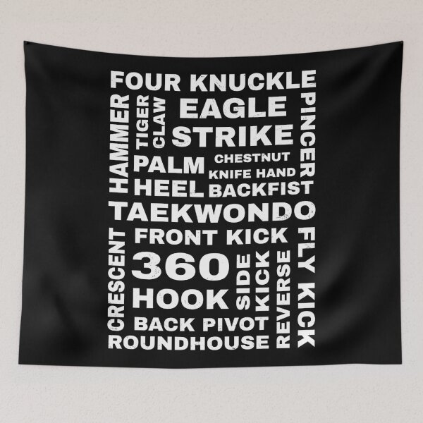 Item preview, Taekwondo guide designed and sold by NicGrayGraphic.