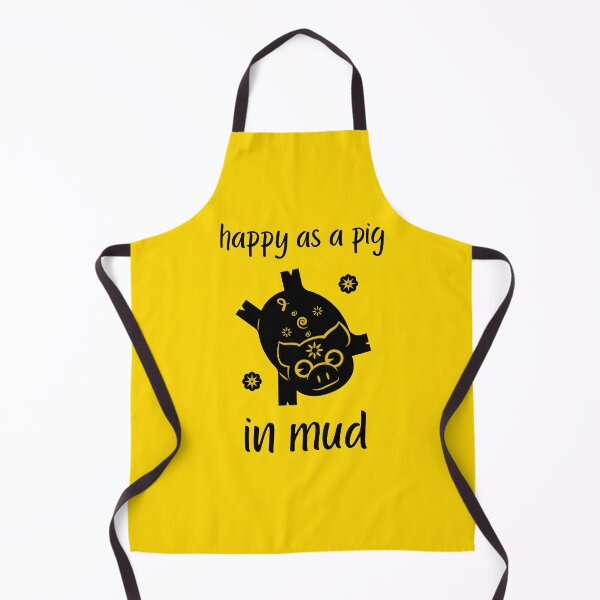 Item preview, Happy As A Pig In Mud - Piggy Mud Spa designed and sold by Purrfecta.