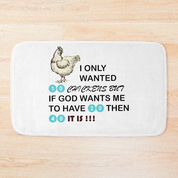 Item preview, i only wanted 10 chickens but if god wants me to have 20 gifts designed and sold by seriesxanime.
