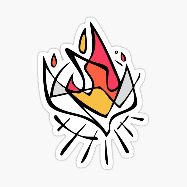 Holy Spirit Illustration Sticker