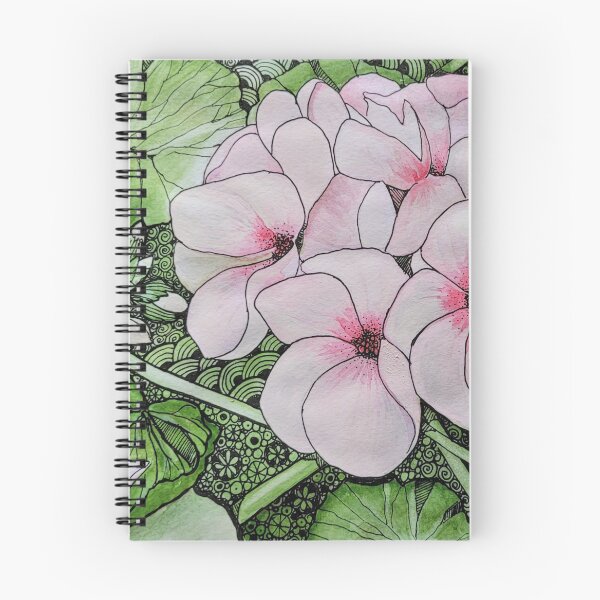 Item preview, Geraniums in Pink designed and sold by Nathalie Fortier.