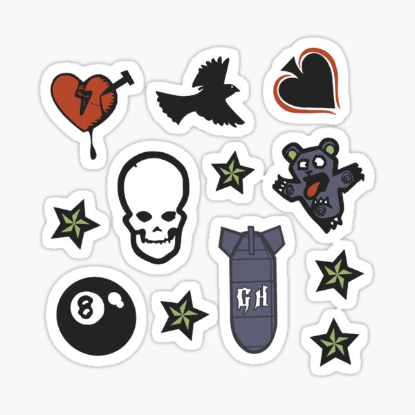 Guitar Hero Sticker Pack | Sticker