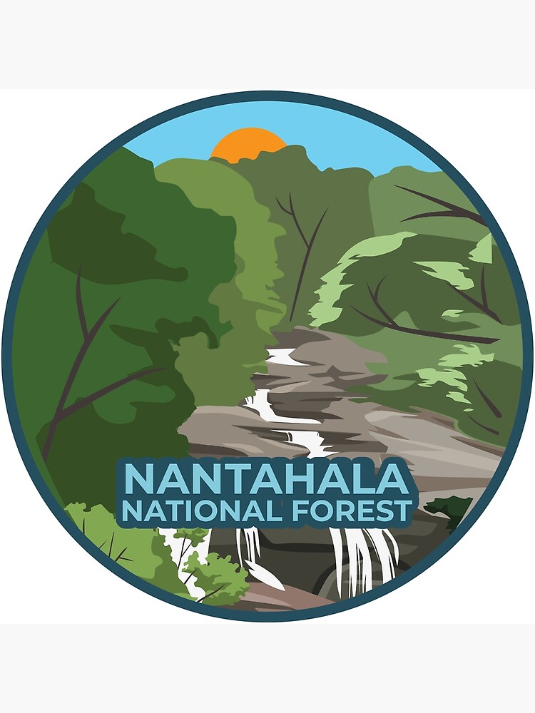 "Nantahala National Forest" Poster for Sale by parkland Redbubble