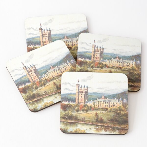 Item preview, Vintage Illustration of Balmoral Castle, Royal Deeside designed and sold by yourscotland.
