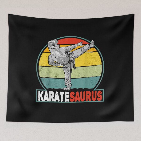 Item preview, Karatesaurus T-Rex Martial Art Karate Dinosaurus designed and sold by EasyPrintGift.